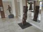 L'atrio del palazzo del Comune a Pesaro L'atrio del palazzo del Comune a Pesaro